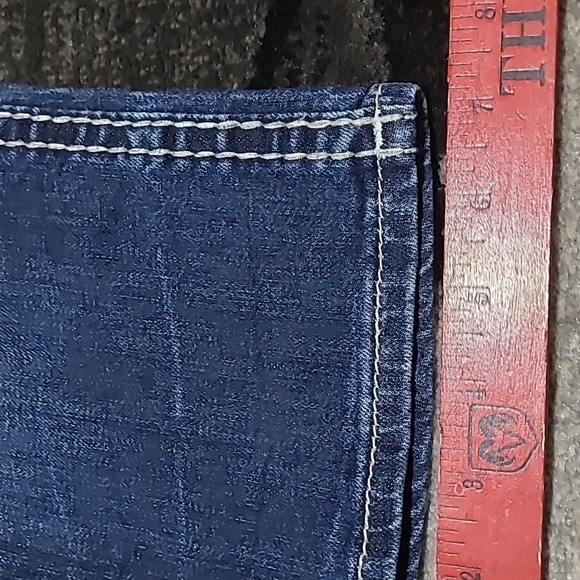 ROCK REVIVAL SEQUINS JULIE CROP DENIM JEAN - Picture 9 of 14